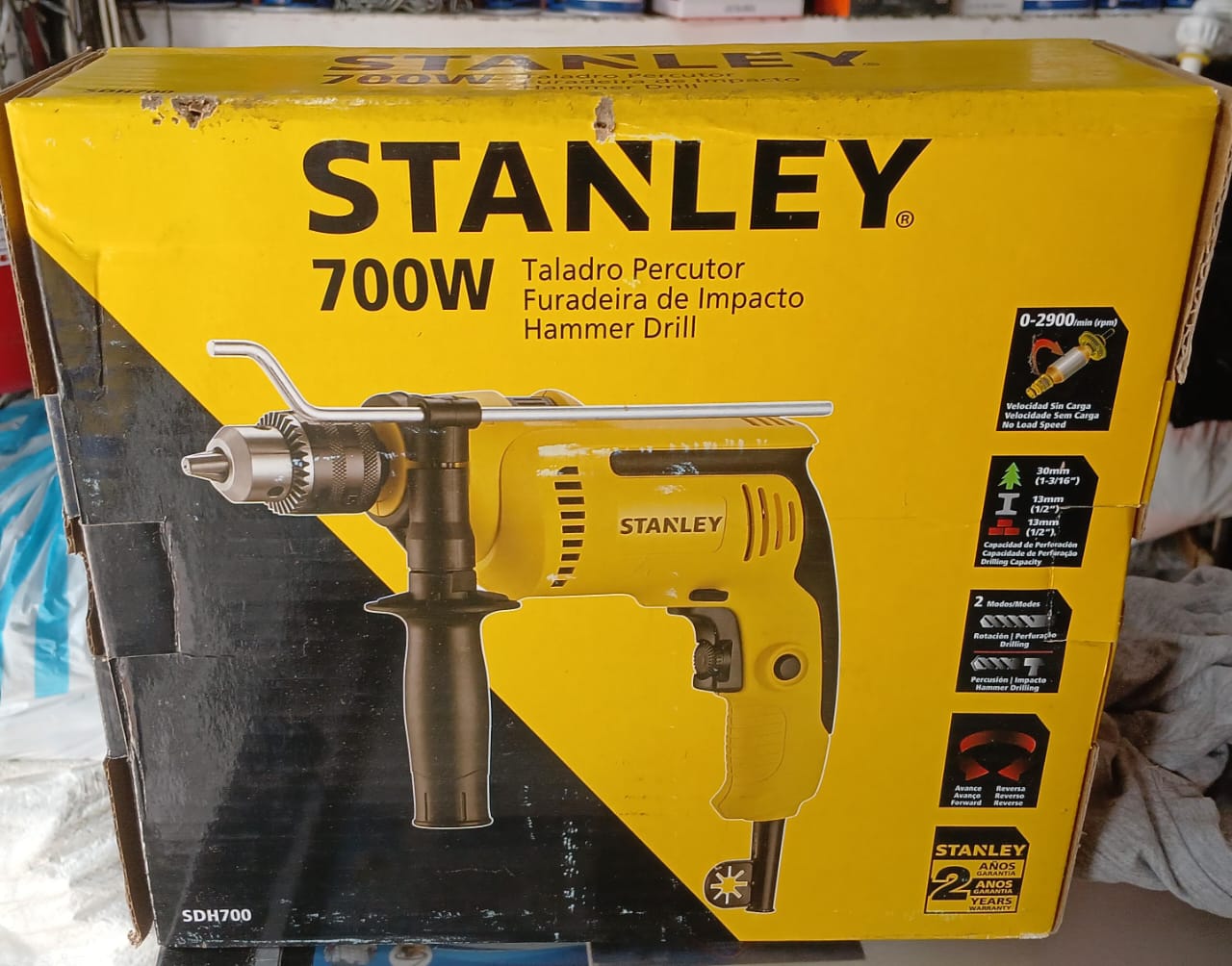 TALADRO-MARCA STANLEY